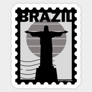 Rio de janeiro, Brazil Postage stamp Sticker